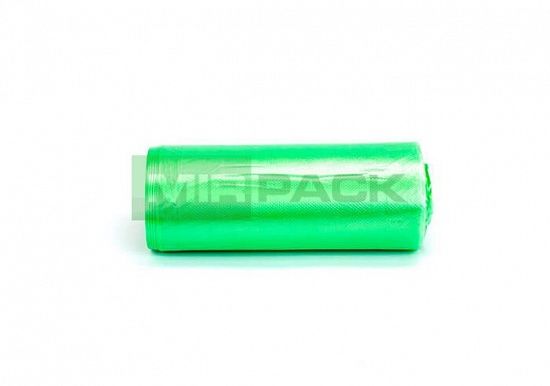 Мешки для мусора 5 литров, 100 шт, ПСД, зеленые, 18 мкм - Вид 1